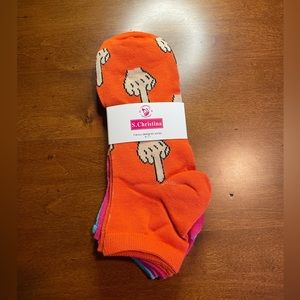 Socks 🧦. Women’s Finger Print Socks. New in package.